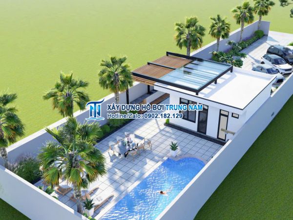 Thiết kế hồ bơi gia đình – Giải pháp tối ưu cho không gian sống hiện đại