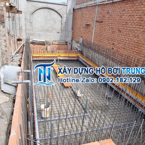 Thi công hồ bơi tại Nhơn Trạch - Đồng Nai