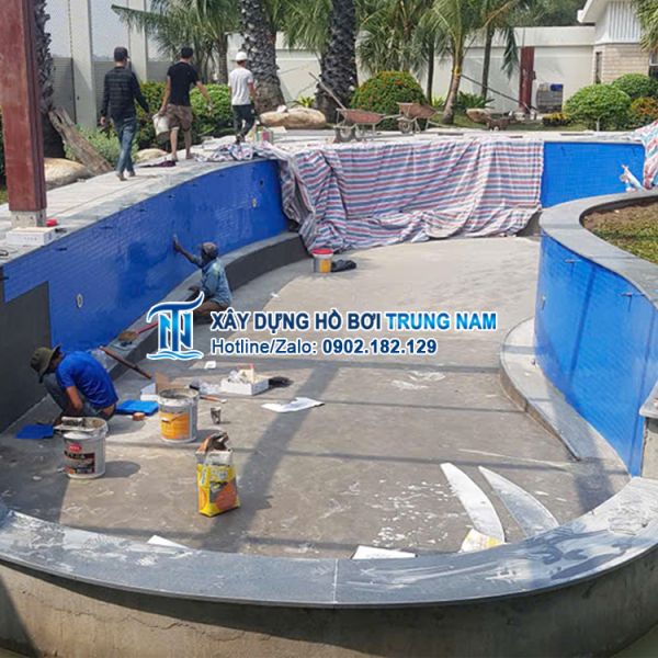 Dịch vụ thi công hồ bơi TP HCM – Đảm bảo chất lượng, đúng tiến độ