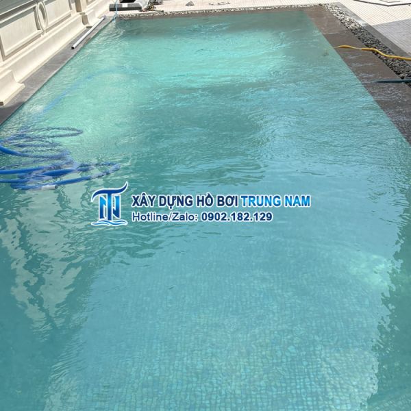 Thi công hồ bơi gia đình tại Quận 2 - TP HCM